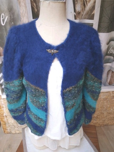 Magnifique cardigan angora - cardigan,