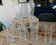 Lot 6 verres COCA COLA