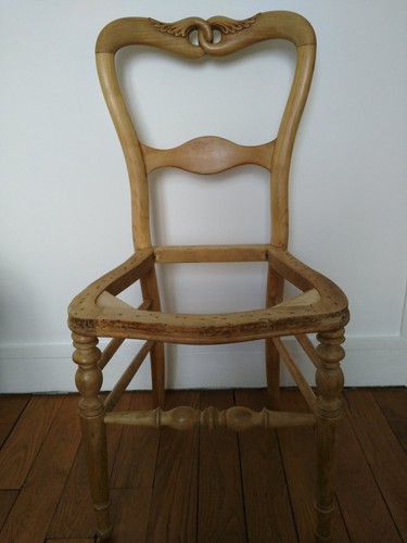 Lot chaises anciennes - de, 4