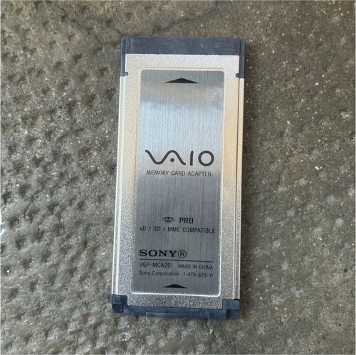 Sony vaio vgp - vaio, vgp-mca20