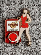 PIN GIRL HARD ROCK CAFE/