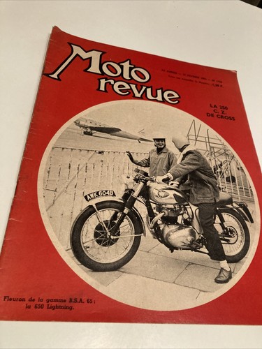 Magazine moto revue 1729 - moto, n°