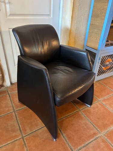 Fauteuil cuir style sede - ,