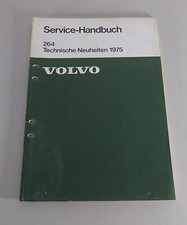 Workshop Manual / Service Manual Volvo 264 Technical Novelties - 1975