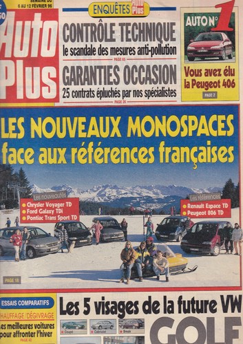 Auto plus 387 future golf - auto, n°387