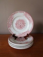 7 Assiettes plates 22 cm St