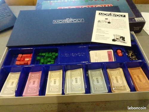 Jeu monopoly luxe - jeu, de