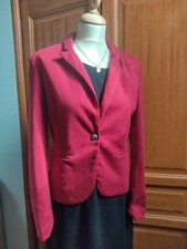 Veste femme blazer rouge