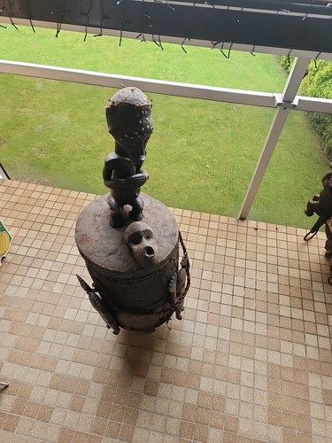Ancien tonneau africain - ancien,