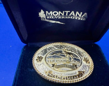 Rocky Mountain Elk Foundation Banquet Edition 2008 Norteastern Belt Buckle