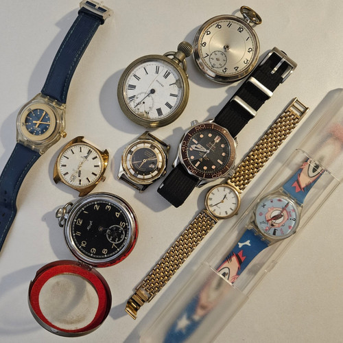 Lot montres vintage - de,