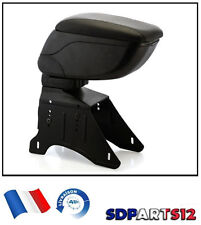 Accoudoir central console appuie-bras universel pour voiture Similicuir Noir
