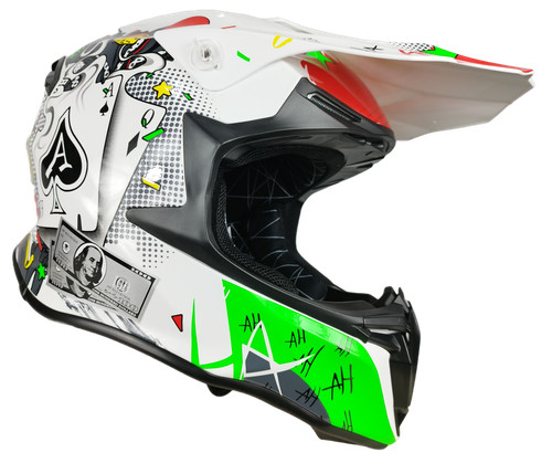 Casque moto cross enduro - cross,