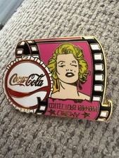 PINS MARILYN MONROE COCA COLA