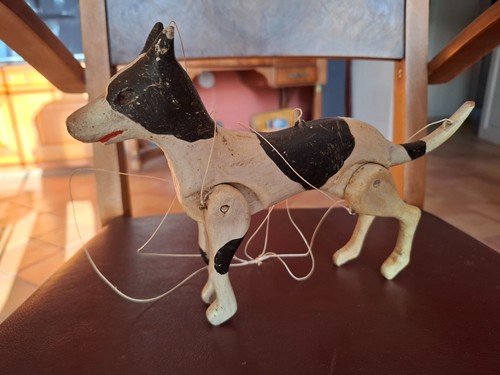 Marionnette bois articulée - bois,
