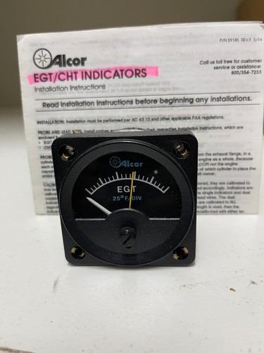 Alcor egt gauge - egt,