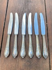 Couteaux métal argenté