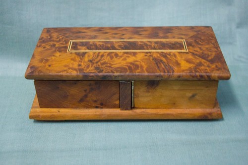 Boite tabac cigarette - cigarette, bois