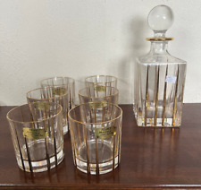 Ensemble 6 verres et carafe à