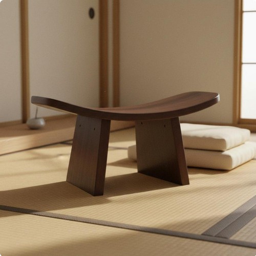 Banc méditation bois - méditation,