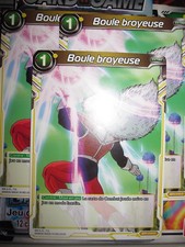 DRAGON BALL SUPER PLAYSSET (LOT OF 3) GRINDING BALL BT1-110 C FRENCH NEW