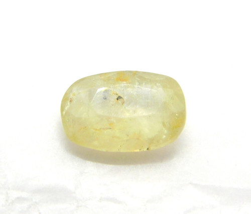 Saphir jaune naturel non