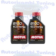 2 Litres Huile MOTUL 8100 Eco