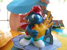 20105 Schtroumpf cornemuse bas vert variante smurf puffo tyrolien scotty puffi