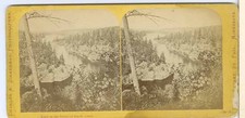 B1820~ MINNESOTA St Croix Dalles Stereoview by Zimmerman, St Paul MN
