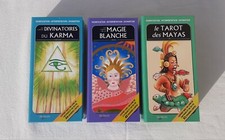 Divination Card Game Lot: Mayan Tarots White Magic Karma