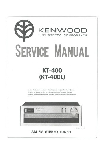 Service manuel instructions - service, d'instructions