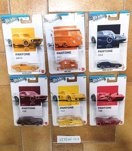 Hotwheels pantone artset - hotwheels,