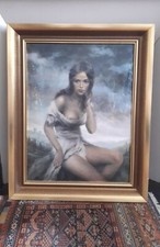 Tableau portrait de femme sur