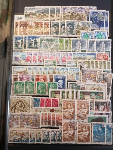 Timbres france beau - de, ***