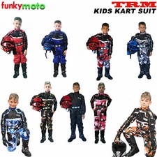 Combinaison de motocross pour Enfants une pièce Kart moto Quad course de sports