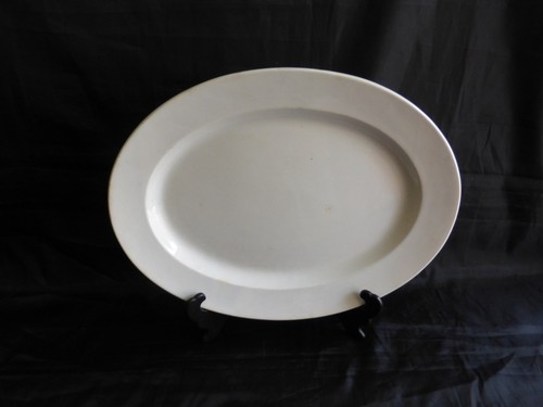 Ancien plat ovale - ancien,