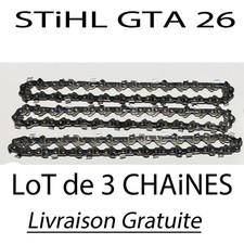 STIHL GTA 26  lot de 3 chaines