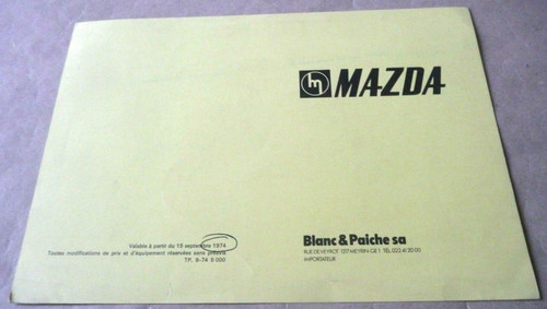 1974 mazda rx2 rx4 - mazda,
