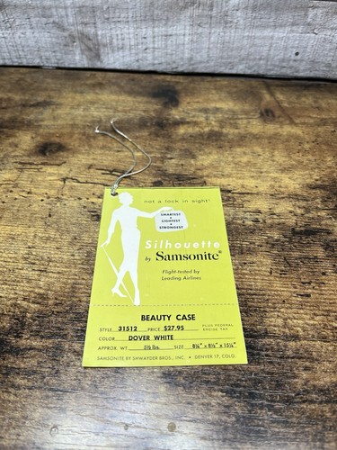 Vintage samsonite silhouette - samsonite,
