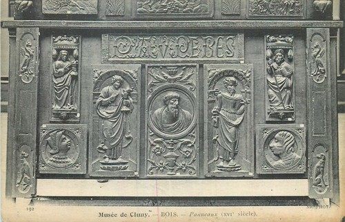 Paris musee cluny wood - musee,