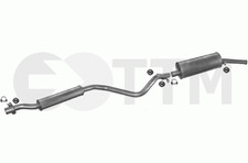 VW GOLF I II SCIROCCO 1.6 1.6 D 1.8 1975-1984 Ligne D'échappement Silencieux