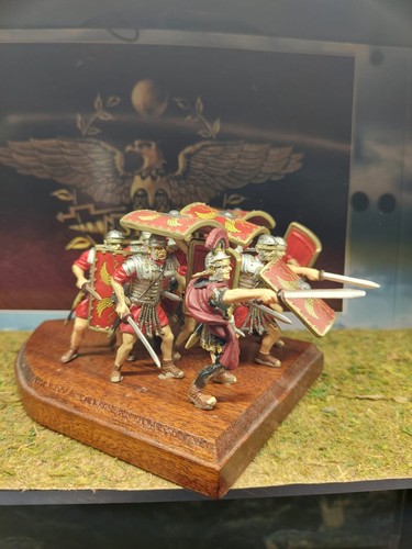 Tortue romaine 9 hommes - 1/35, romaine,9