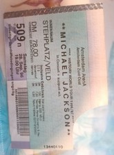 Ticket Concert {Michael