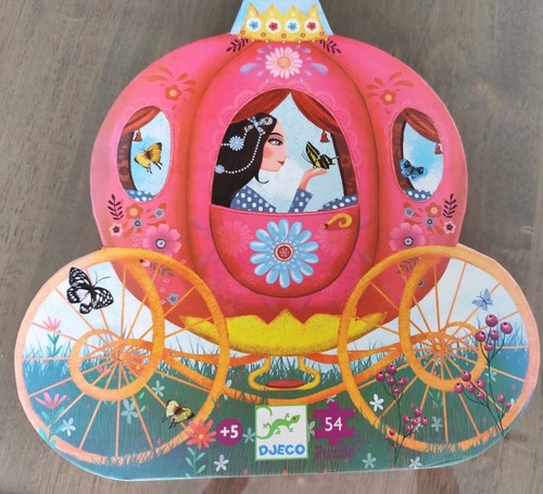 Puzzle djeco carosse - le,