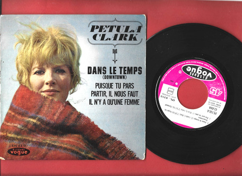 Vinyle 45 petula - ,