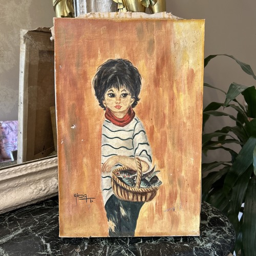 Tableau huile sur - sur, toile