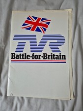 TVR collection of car leaflets and brochures from c1976 Turbo, Tasmin, Taimar