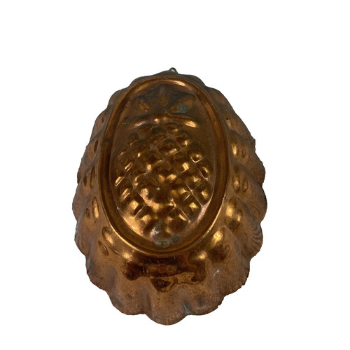 Vintage copper pineapple small - vintage,