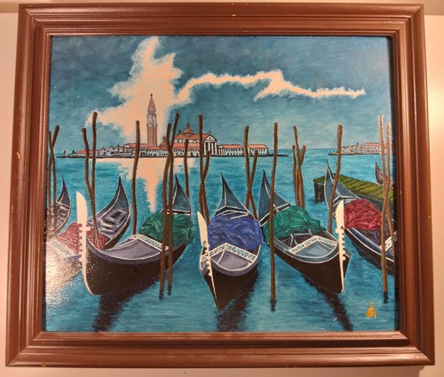 Tableau peinture huile - tableau, l'huile