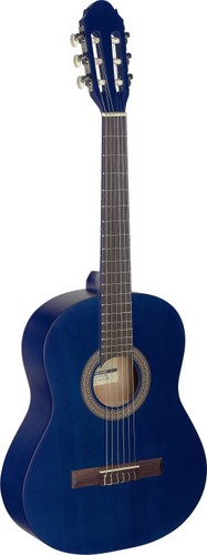 Guitare classique bleu - guitare,